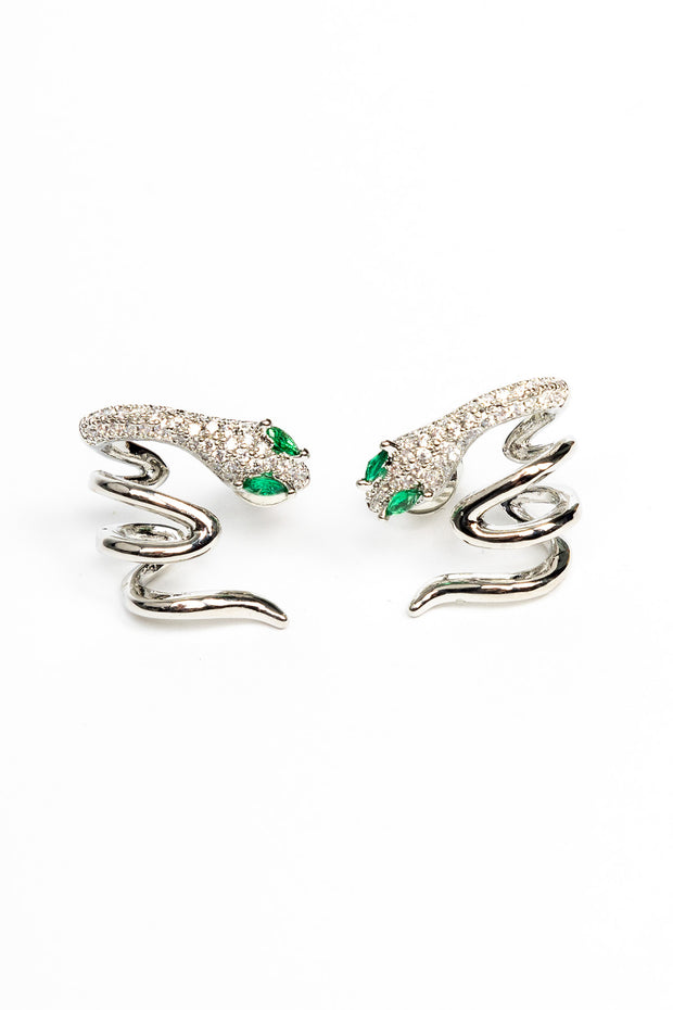 snake cuff earring