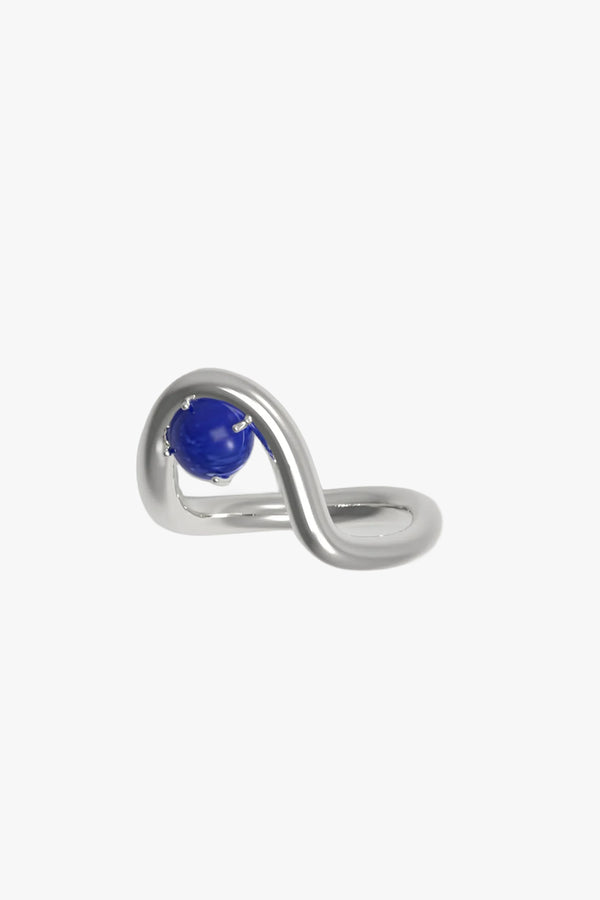 Band Ring II Lapis Silver