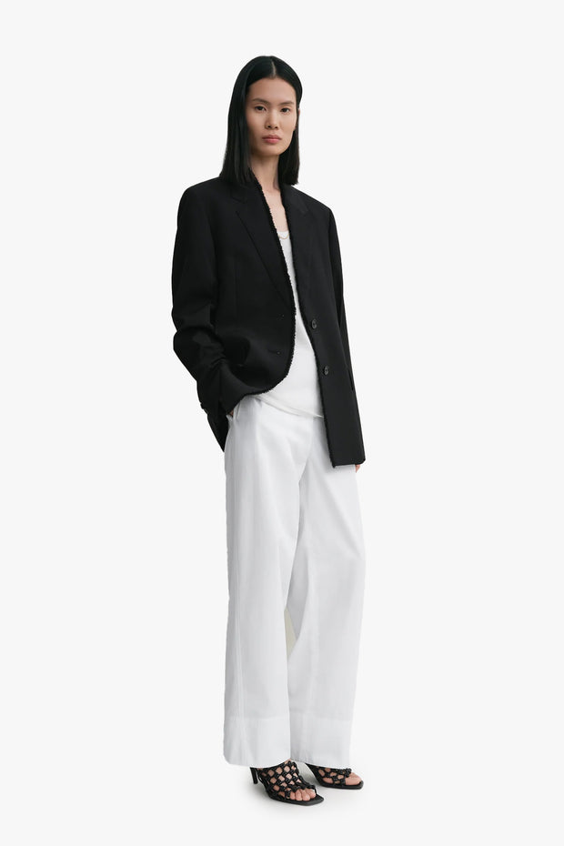 Raw Lapel Jacket