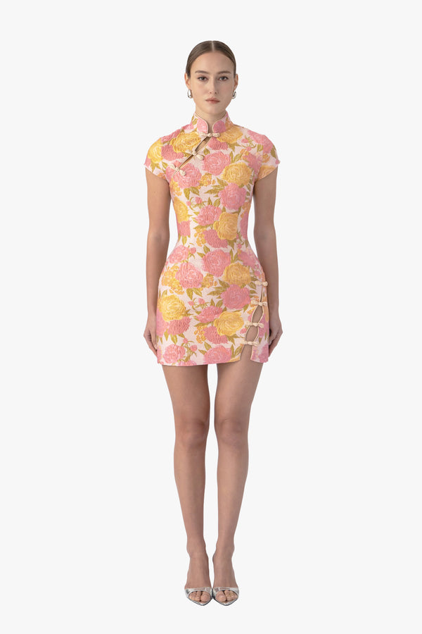 Jada Jacquard Mini Dress