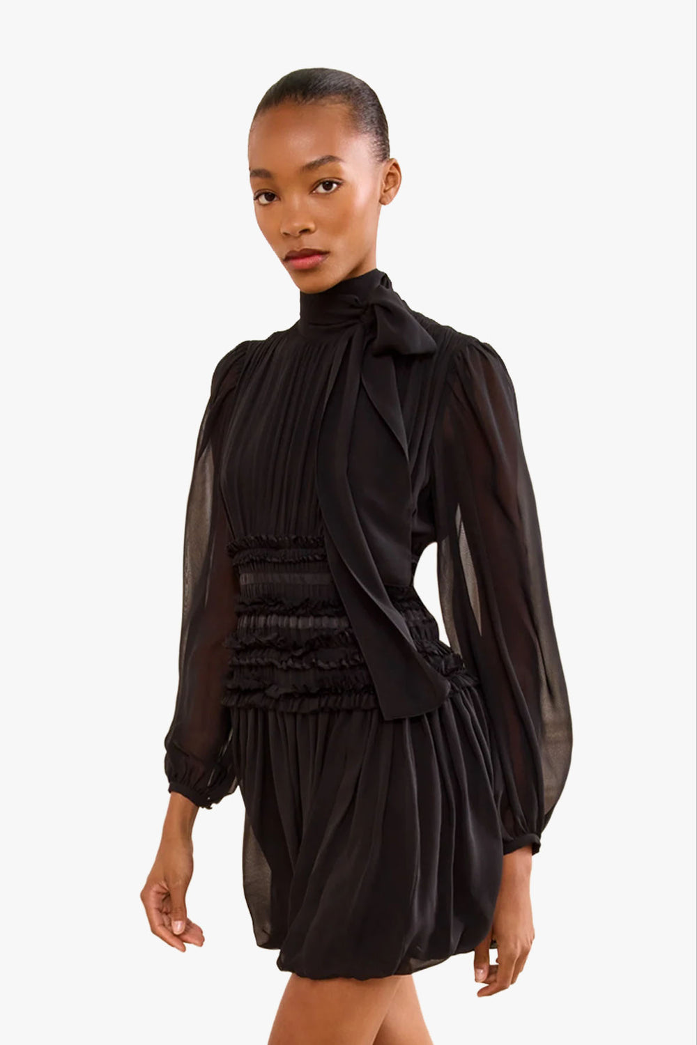 Celestine LS Silk Dress