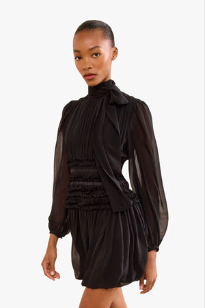 Celestine LS Silk Dress