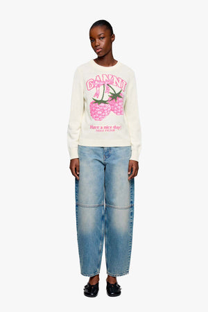 Graphic Wool Sweater