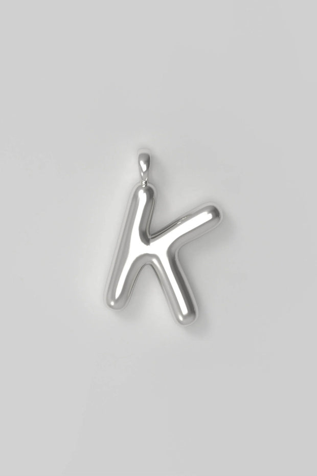 Letter charm Large K