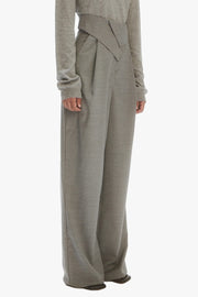 Folded Waist Tailoring Trousers