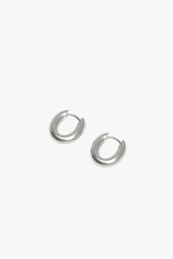 Chunky Hoop Tiny - Silver