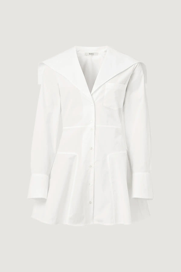 Poplin Shirt Dress