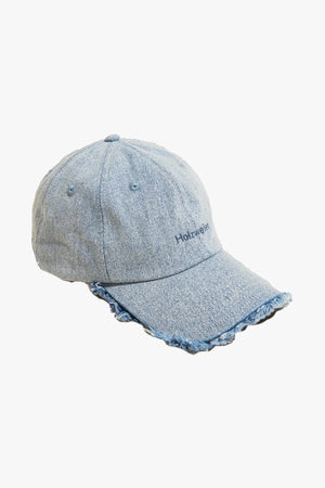 Sonnet Frayed Denim Cap