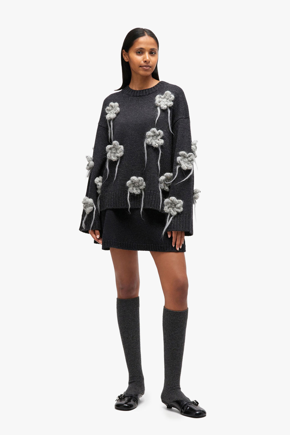 Flower Crochet Sweater