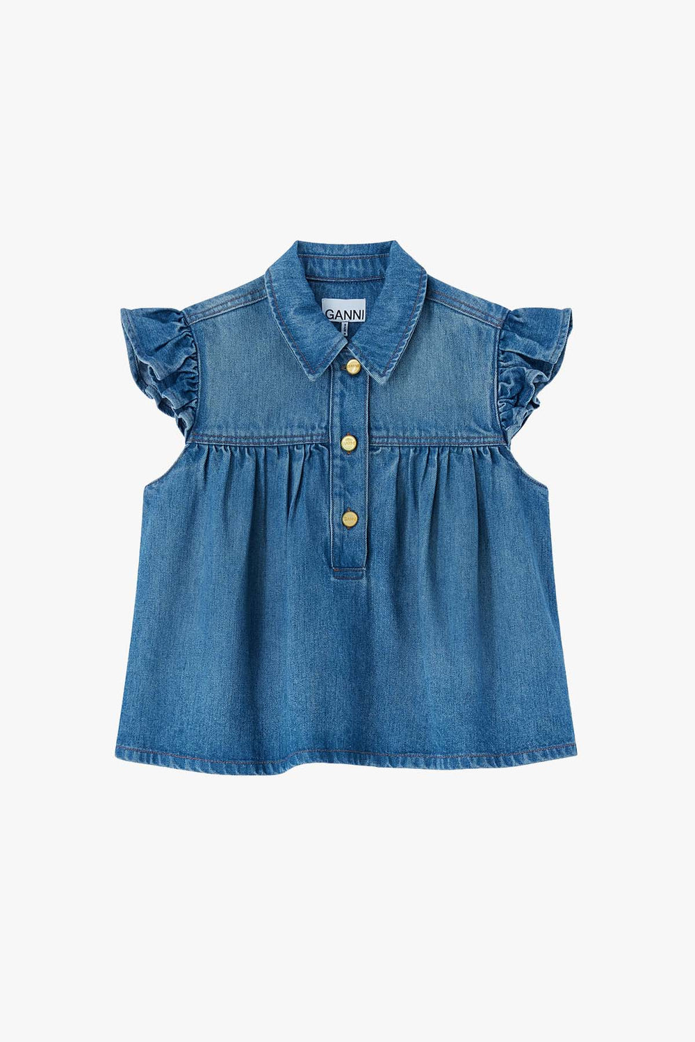 Light Weight Denim Top