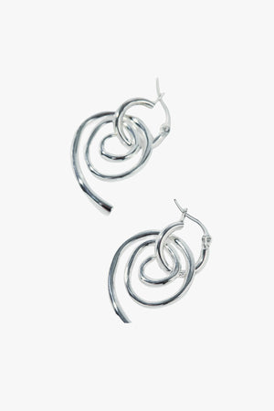 Petite dahlia hoops