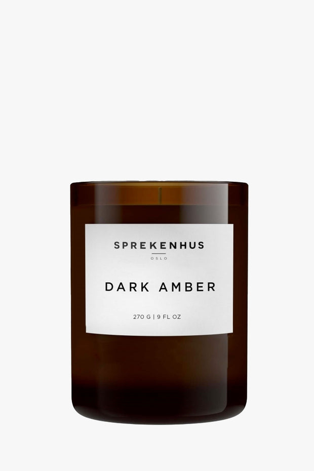 Fragranced Candle Dark Amber