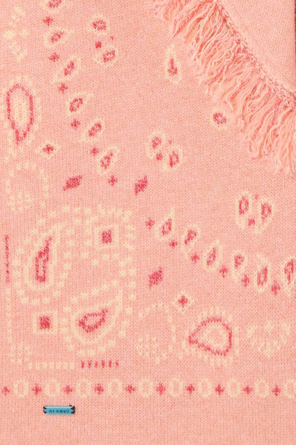 Bandana Jacquard Cardigan