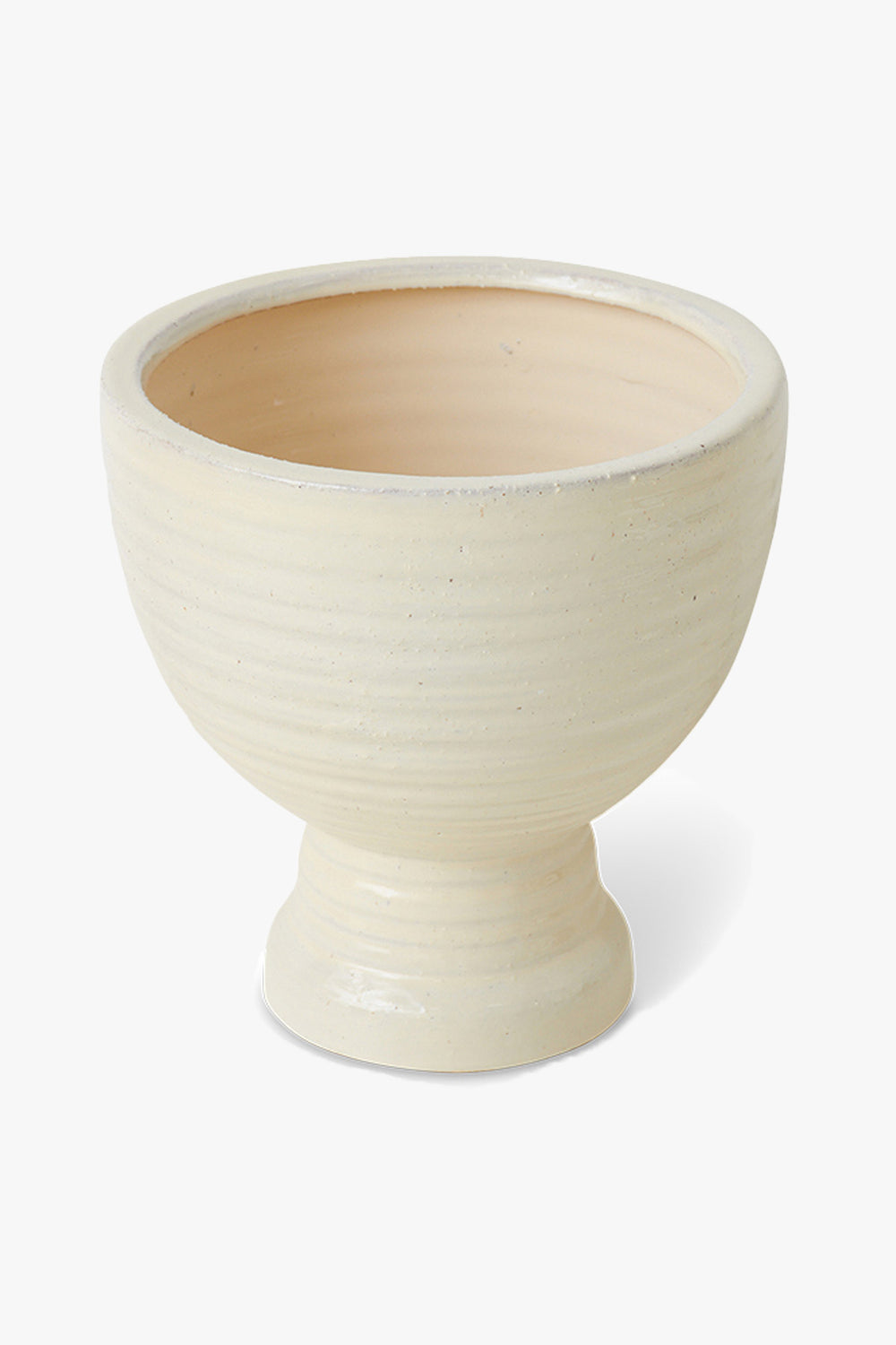 Stoneware Planter Cream