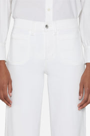 Le Slim Palazzo Modernist Pocket Jeans