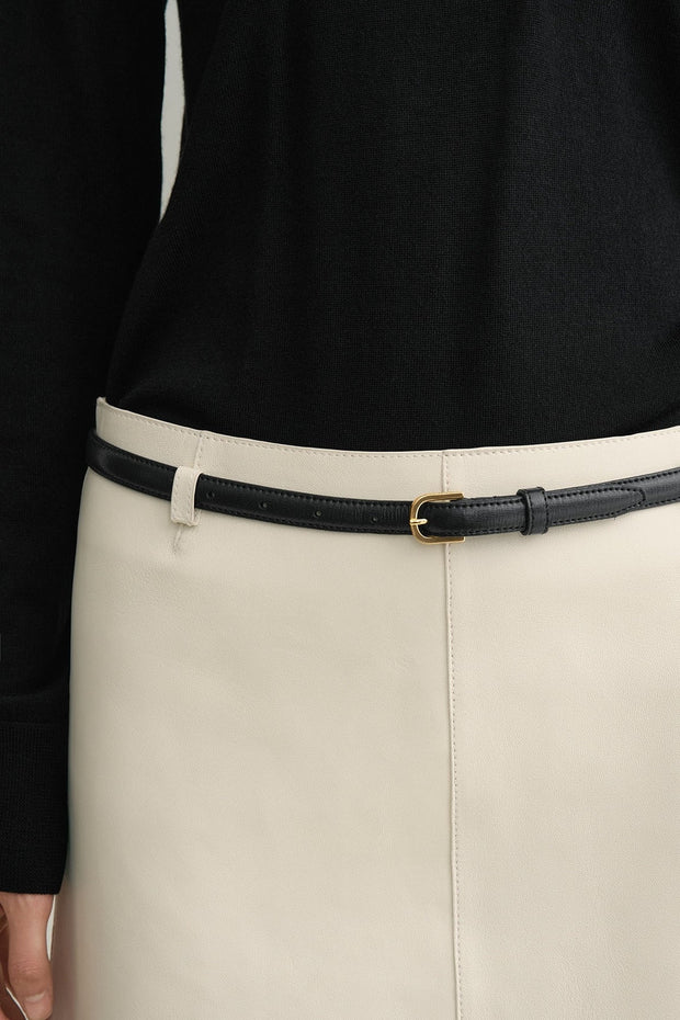 Thin Trouser Belt