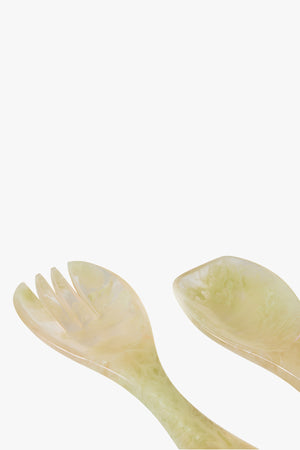 Salad Cutlery Mist Green Set of 2