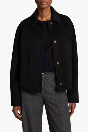 Cash Wool Short Jacket
