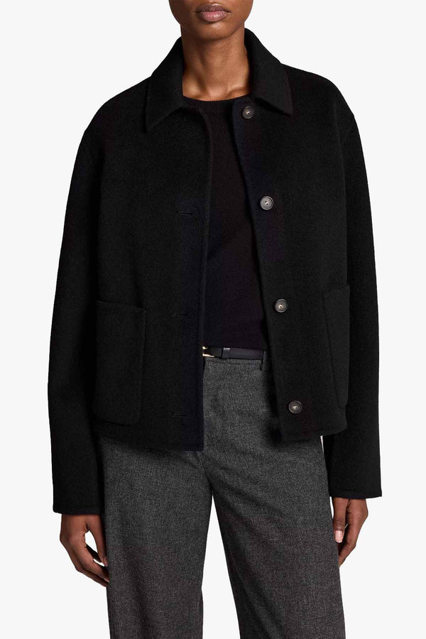 Cash Wool Short Jacket