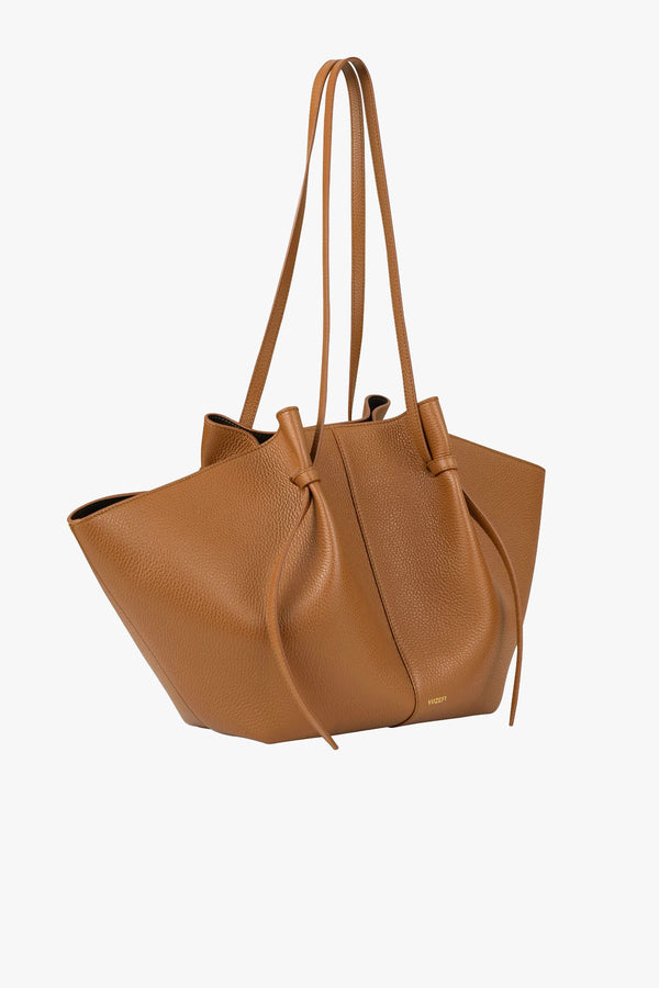 Large Mochi Pebble Grain Leather