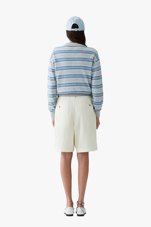 Collegiate Stripe Polo