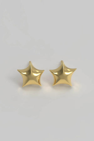 Star Ear Stud - gold