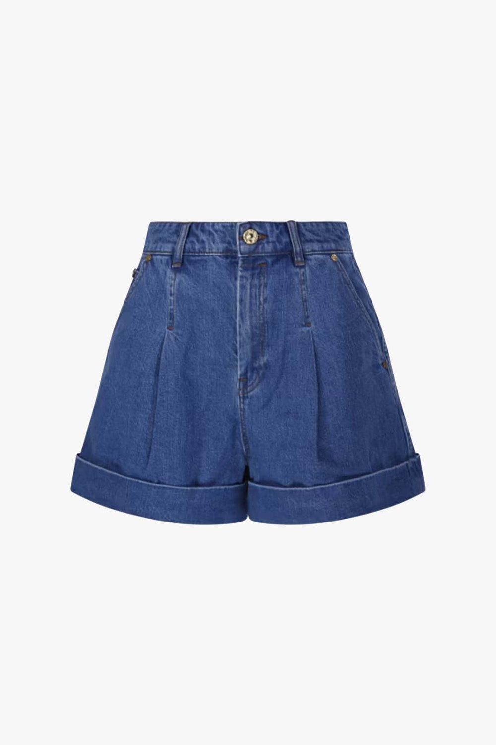 Denim Tailored Shorts