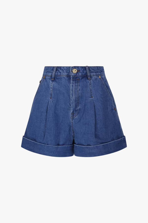 Denim Tailored Shorts