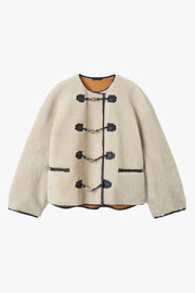 Teddy Shearling Clasp Jacket