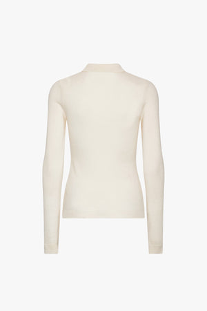 Knitted Polo Top