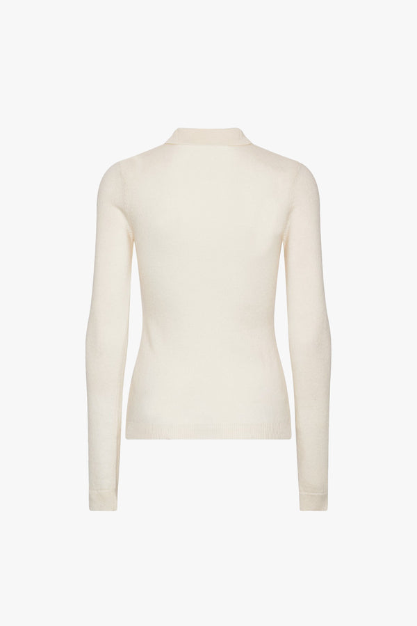 Knitted Polo Top