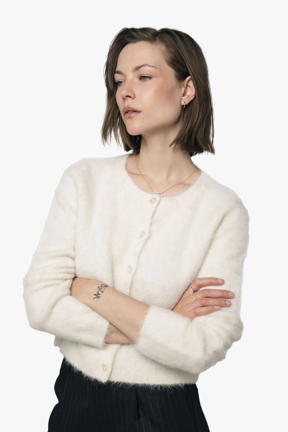 Astrid Brushed Cardigan