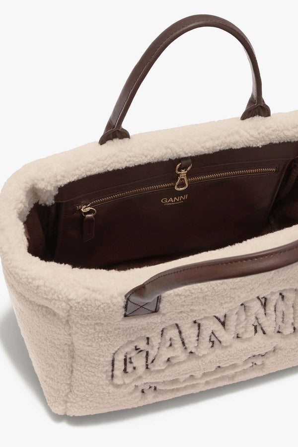 Small Easy Shopper Shearling