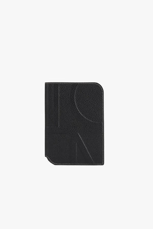 Monogram grainy Leather Passport Holder