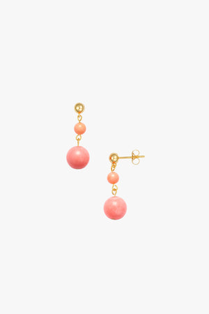 Flamingo Drops Earring
