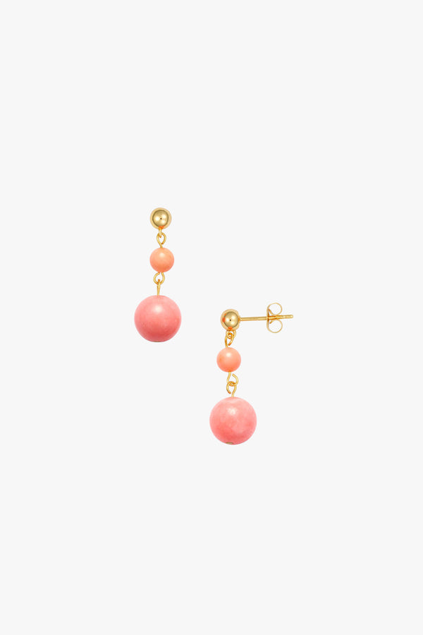 Flamingo Drops Earring