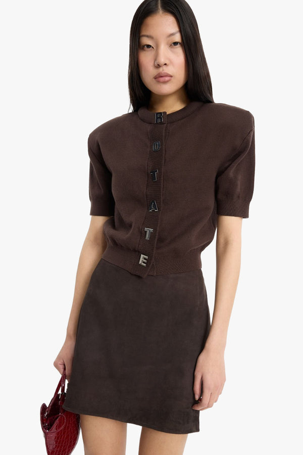 Firm Knit SS Cardigan