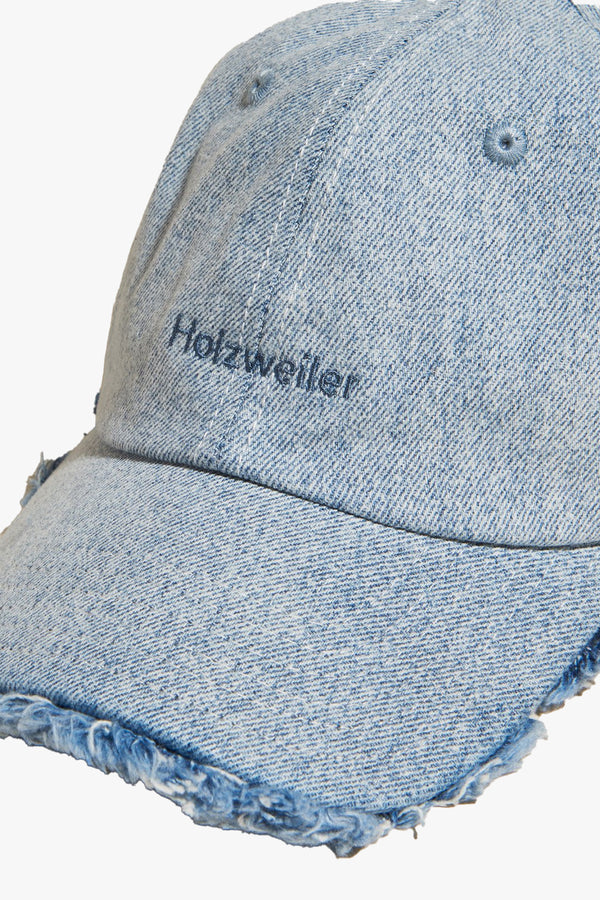 Sonnet Frayed Denim Cap
