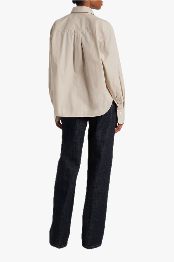 Cropped Long Sleeve Shirt