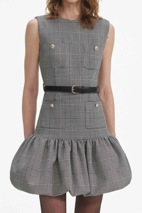 Prince Of Wales Check Mini Dress