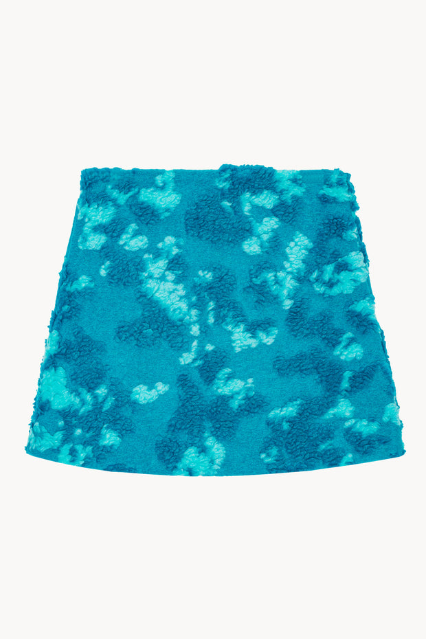 Soft 3D Jacquard Mini Skirt