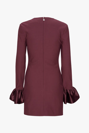 Frill Sleeve Mini Dress