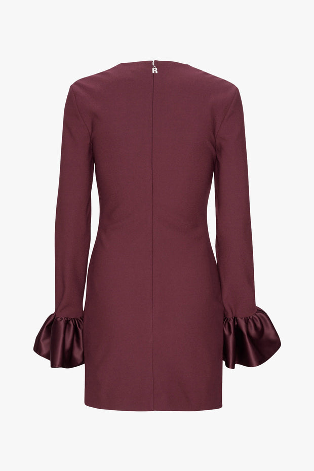 Frill Sleeved Mini Dress