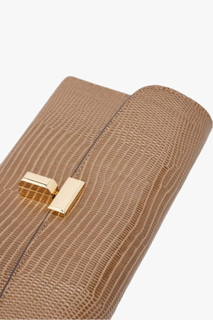 T-Lock Lizard-Embossed Wallet