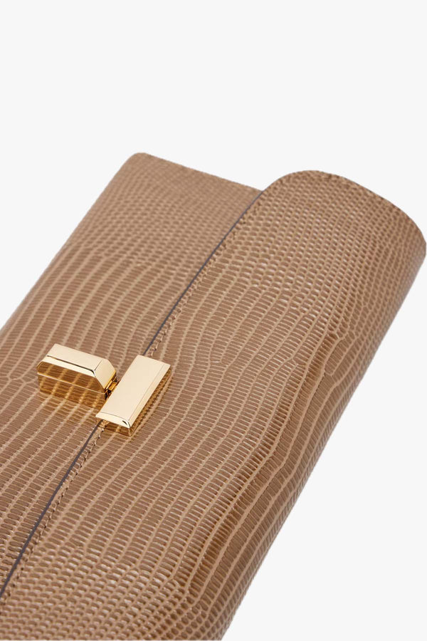 T-Lock Lizard-Embossed Wallet