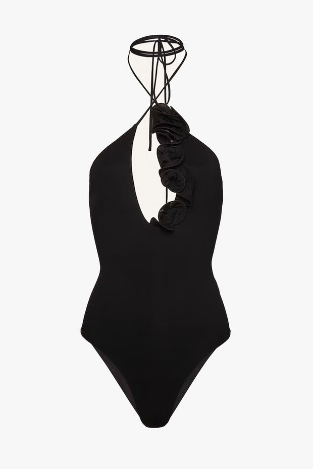 Criss Cross Keyhole Bodysuit 01