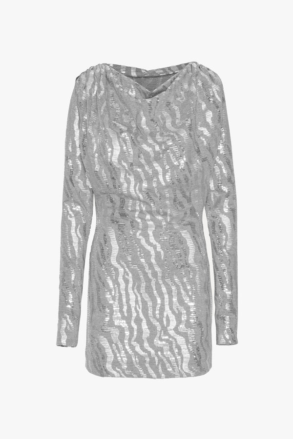Stretch Sequin Mini Dress