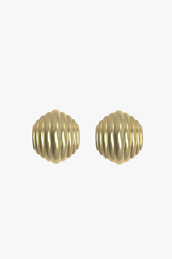 Madeleine Studs Small Pleated