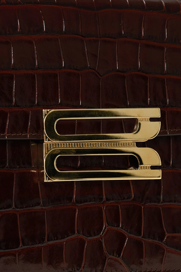 The Dorian Bag Embossed Croco