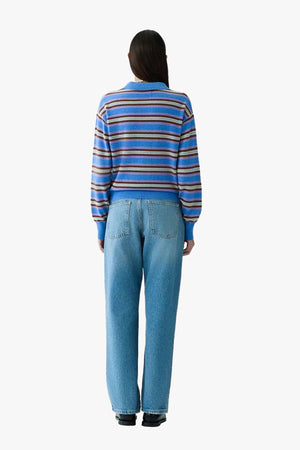 Collegiate Stripe Polo
